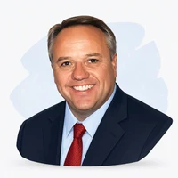Illustrated portrait of Jim W.